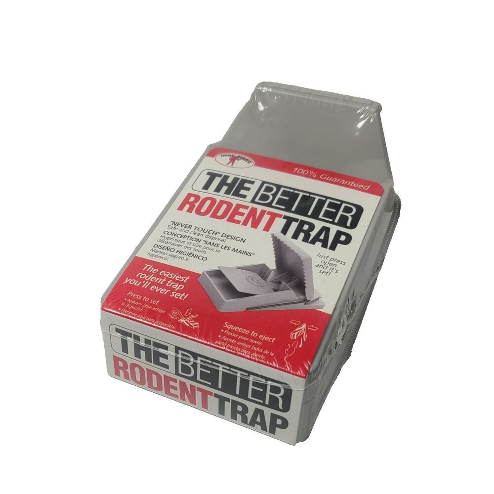 The Better RodenTrap - For Rats & Larger Rodents Easiest trap you'll ever set